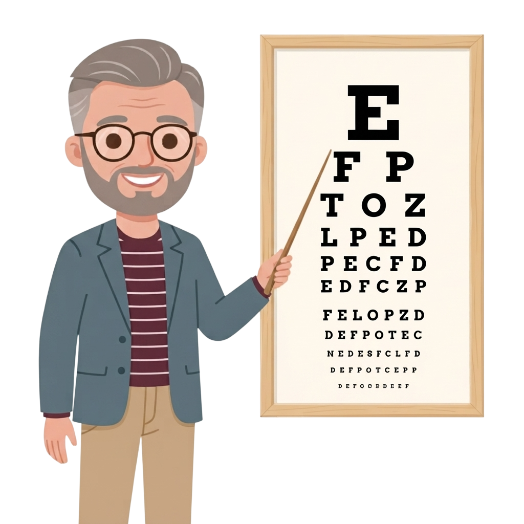 Diabetes 1 eye test